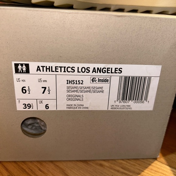 Adidas x Fear Of God Sneakers Unisex 6.5 Men’s 7.5 Women’s - Sesame - Picture 12 of 16